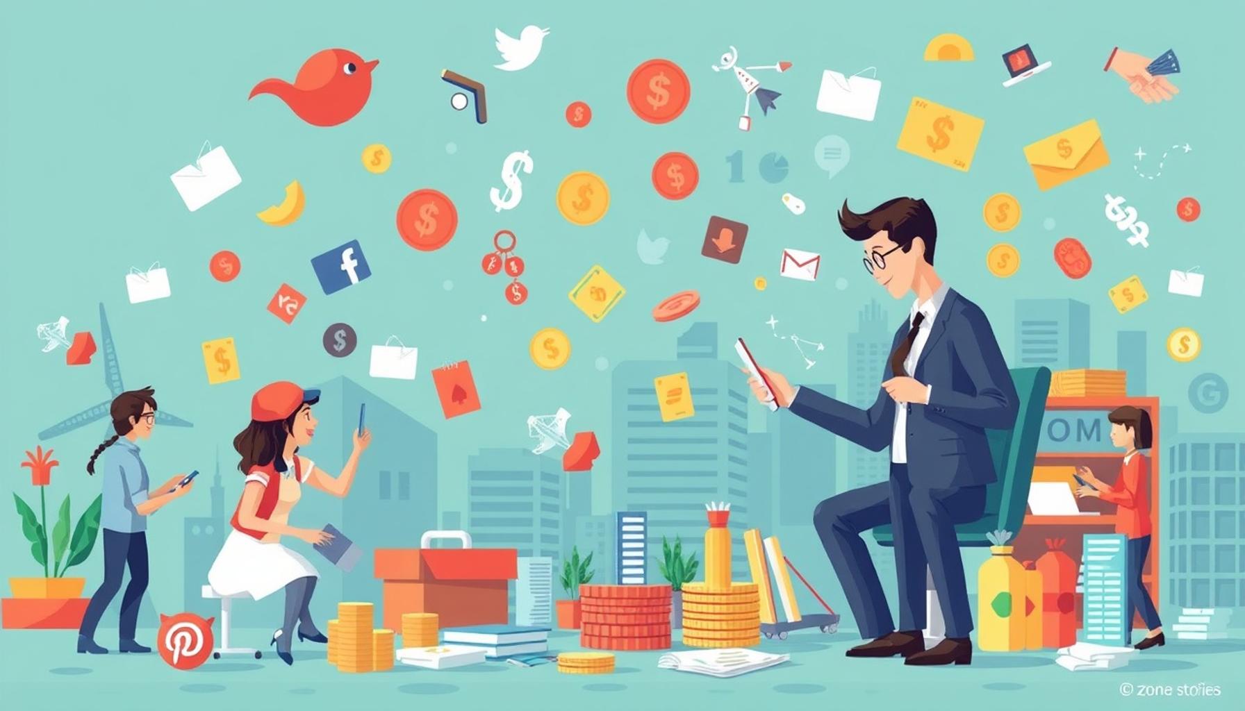 Social Networks as Catalysts for New Online Business Models